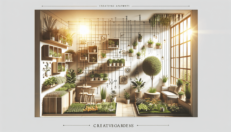 Jardinagem em Espaços Pequenos: Como Cultivar um Jardim em Seu Apartamento