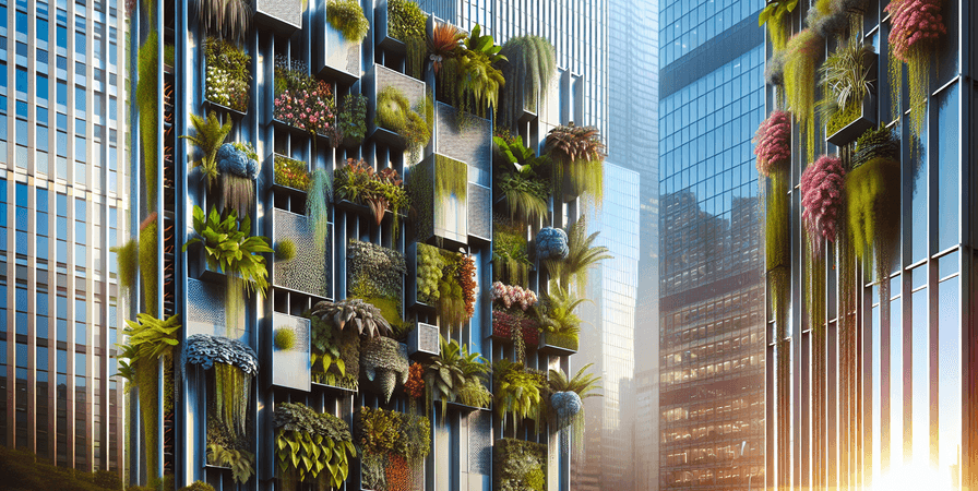Jardins Verticais: A Nova Sensação para Ambientes Urbanos em 2025