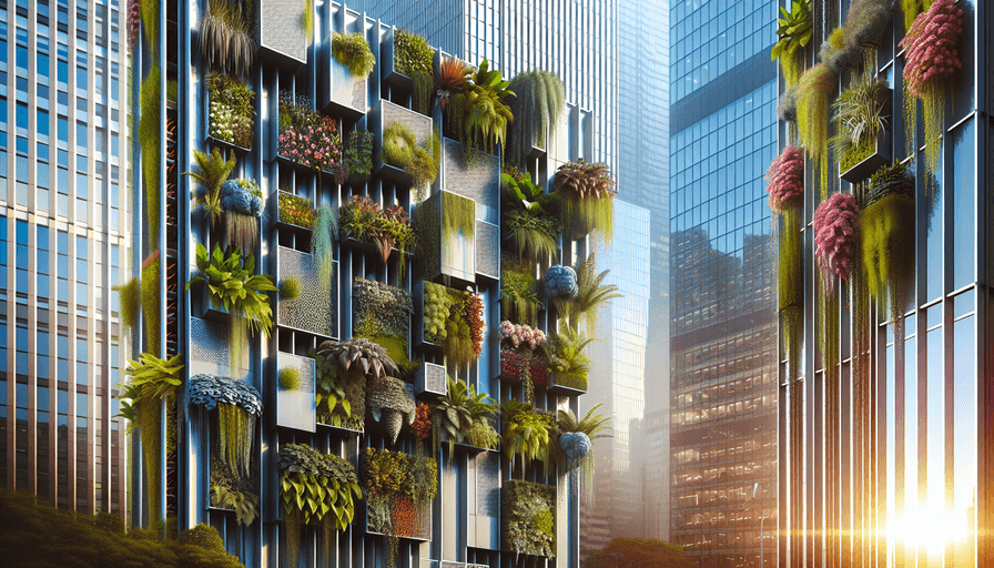 Jardins Verticais: A Nova Sensação para Ambientes Urbanos em 2025