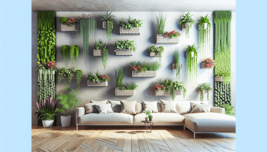 Como Criar um Jardim Vertical em Apartamentos: Dicas e Inspirações para se Destacar