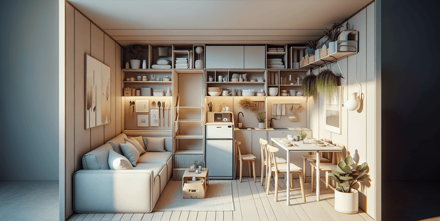 Espaços Pequenos: Como Decorar sua Casa com Estilo e Funcionalidade em 2025