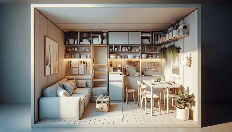 Espaços Pequenos: Como Decorar sua Casa com Estilo e Funcionalidade em 2025