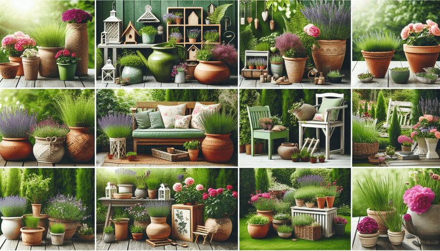 Artesanato e Decoração: Projetos DIY para o Seu Jardim em 2025