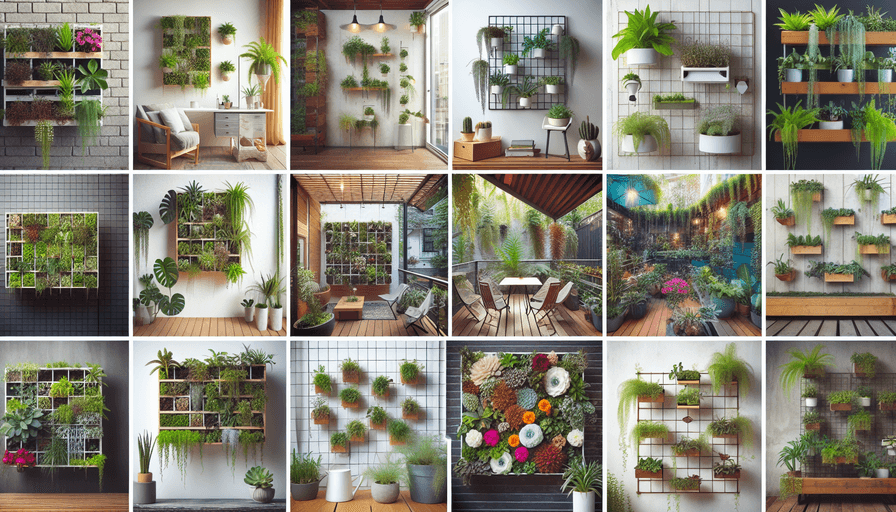 Jardins Verticais: Soluções Criativas para Espaços Reduzidos