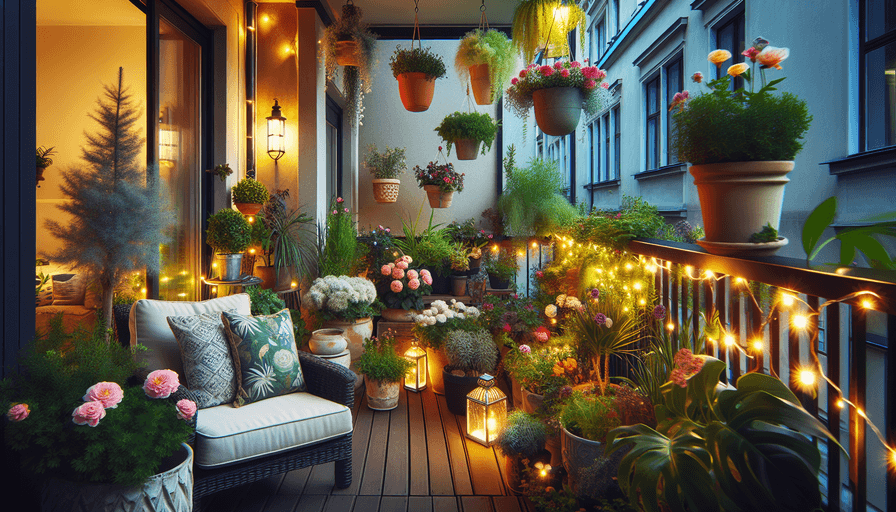 Tendências de Decoração de Varandas em 2025