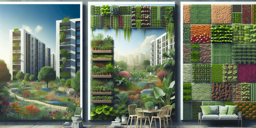 Espaços Verdes em Casa: 5 Tendências de Jardinagem para 2024