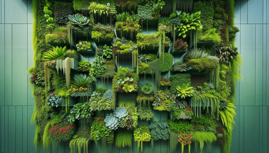 Jardins Verticais: Como Criar um Oásis Verde em Pequenos Espaços