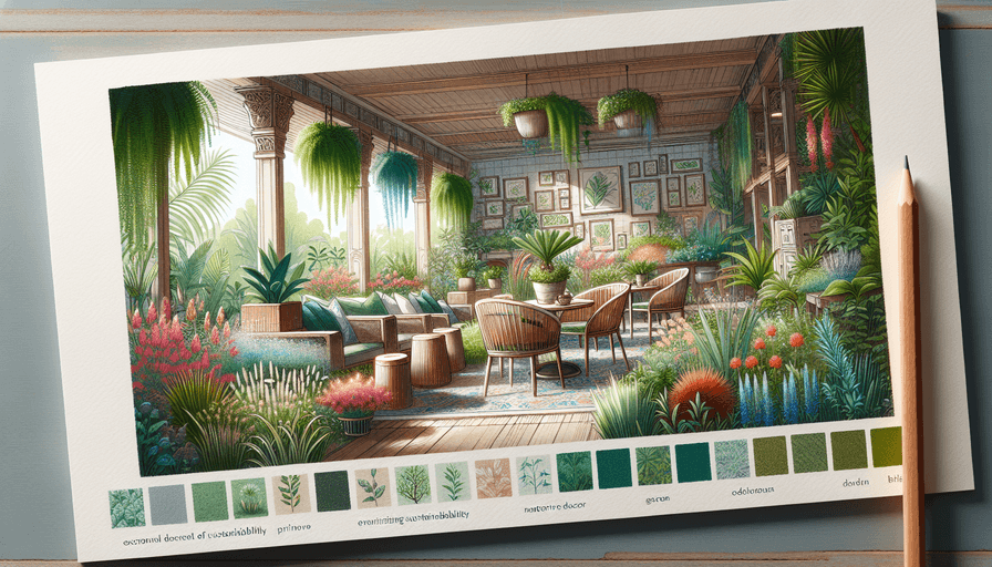 Decoração Sustentável: Como Transformar sua Casa e Jardim com Práticas Eco-Friendly