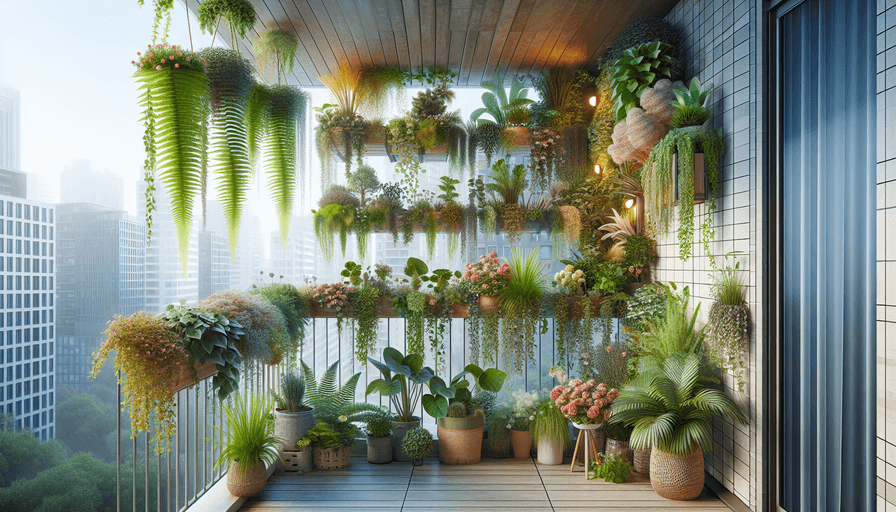 Transforme sua Varanda em um Jardim Vertical: Dicas e Inspirações