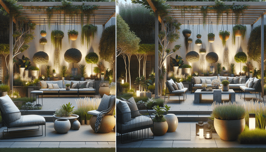 Decoração Externa: Crie um Jardim Moderno e Funcional