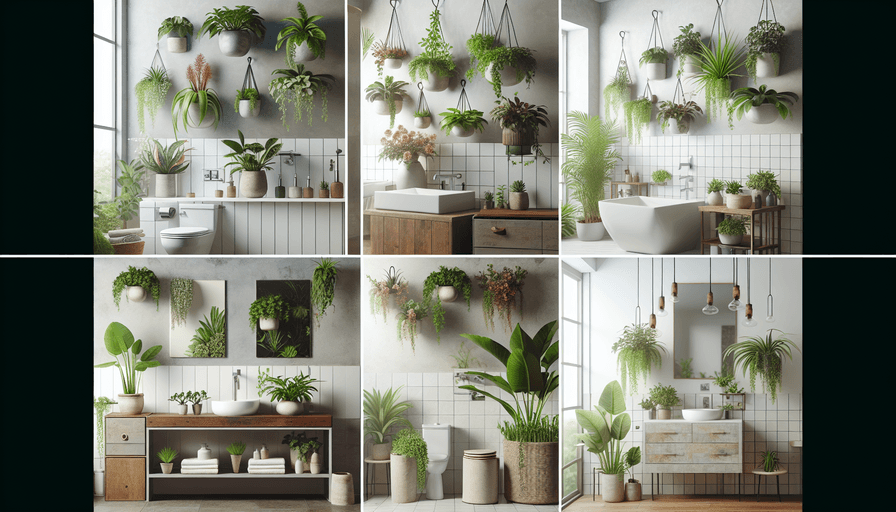 Decorando Banheiros com Plantas: Tendências para 2025