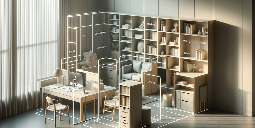 Organizando Espaços: A Arte da Multifuncionalidade em 2025