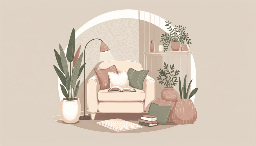 Criando Cantos de Leitura Aconchegantes em Casa em 2025