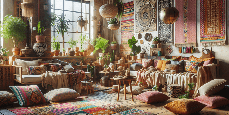 Tendências de Estilo Boho para Decoração em 2025