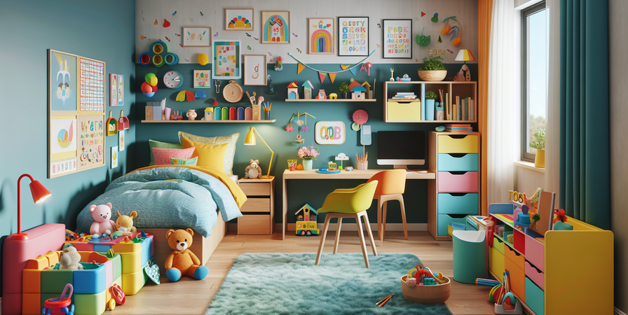 Desenhando um Quarto Aconchegante para Crianças em 2025