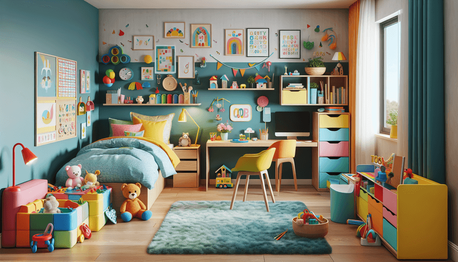 Desenhando um Quarto Aconchegante para Crianças em 2025