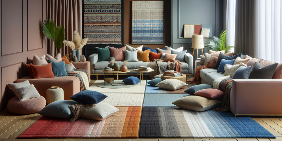 Almofadas e Tapetes: Como Decorar Com Estilo em 2025