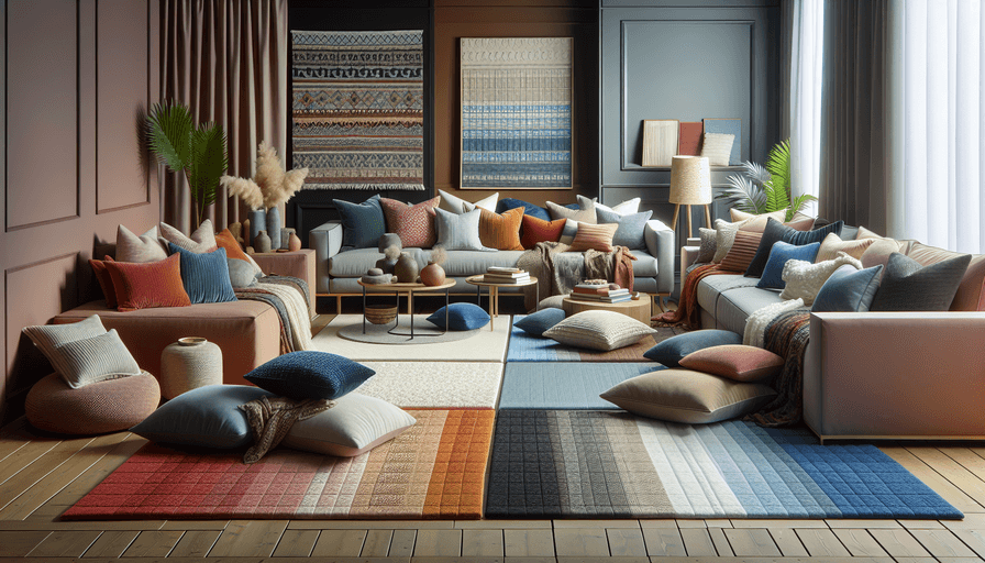 Almofadas e Tapetes: Como Decorar Com Estilo em 2025