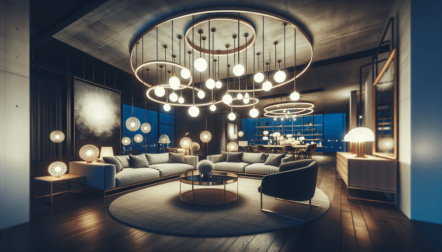 Tendências de Iluminação para Interiores em 2025