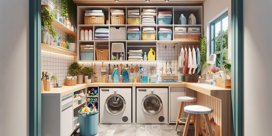 Transformando a Área de Serviço em um Espaço Funcional em 2025