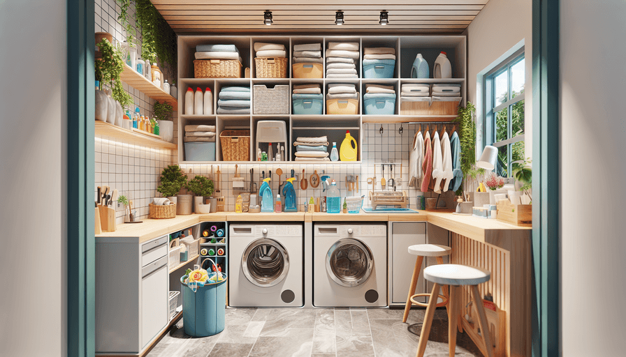 Transformando a Área de Serviço em um Espaço Funcional em 2025