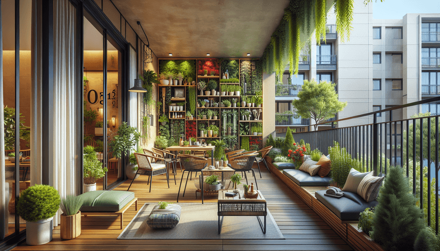 Ideias para Transformar Varandas em Áreas Úteis em 2025