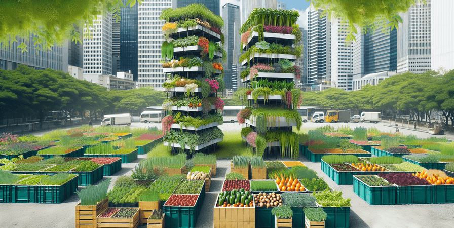 Como Fazer uma Horta Urbana em Pequenos Espaços em 2025