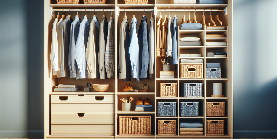 Organização de Armários: Dicas para Aproveitar Espaços em 2025