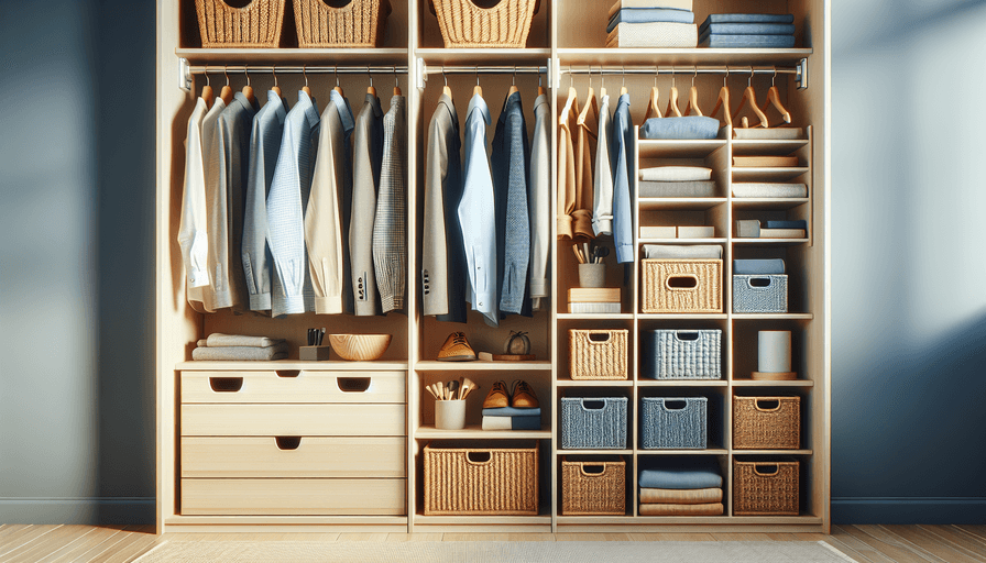 Organização de Armários: Dicas para Aproveitar Espaços em 2025