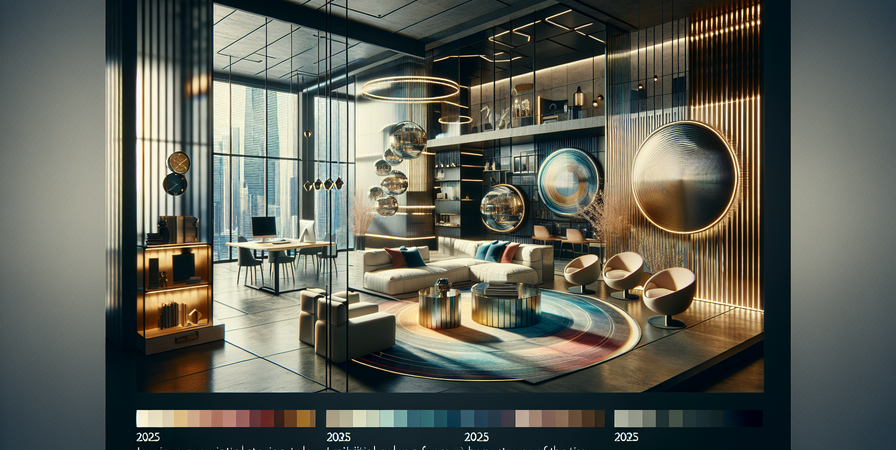 Tendências em Cores para a Decoração de Interiores em 2025