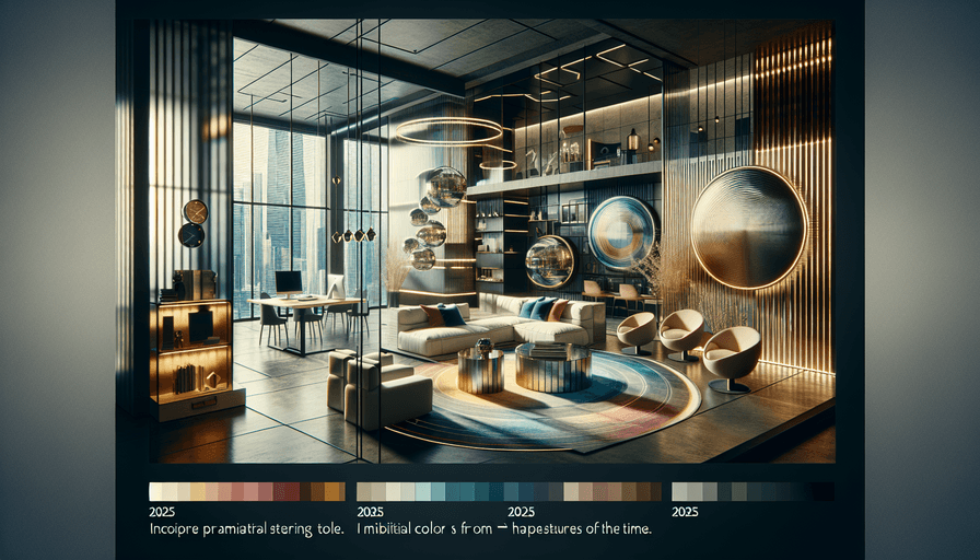 Tendências em Cores para a Decoração de Interiores em 2025