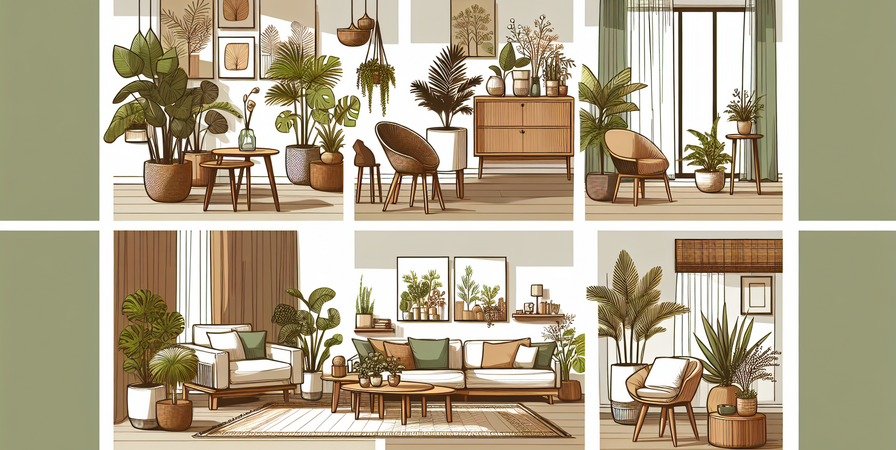 Elementos Naturais na Decoração: Tendências para 2025