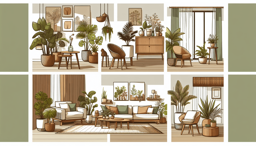 Elementos Naturais na Decoração: Tendências para 2025