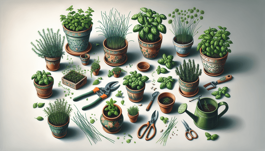 Cultivando Ervas em Pequenos Espaços em 2025