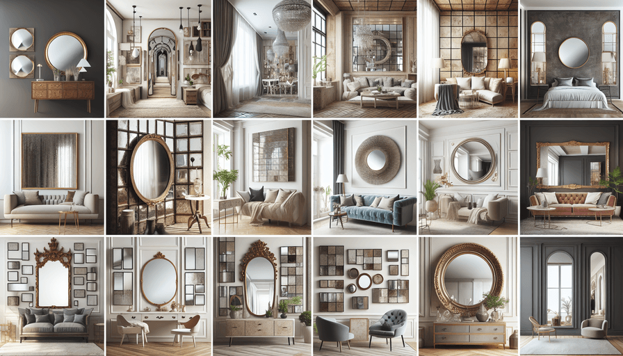 Espelhos na Decoração: Como Usar e Abusar em 2025