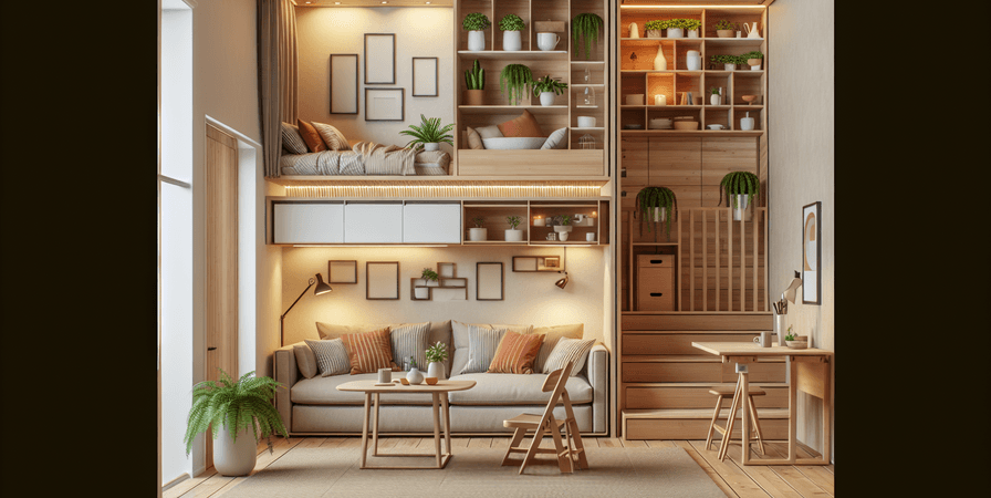 Estilos de Móveis para Espaços Pequenos em 2025