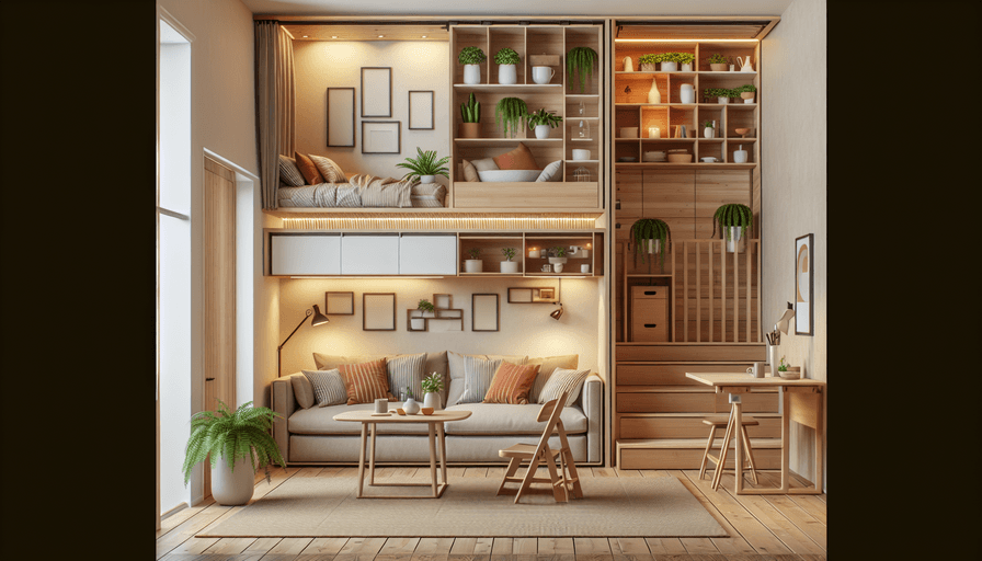 Estilos de Móveis para Espaços Pequenos em 2025