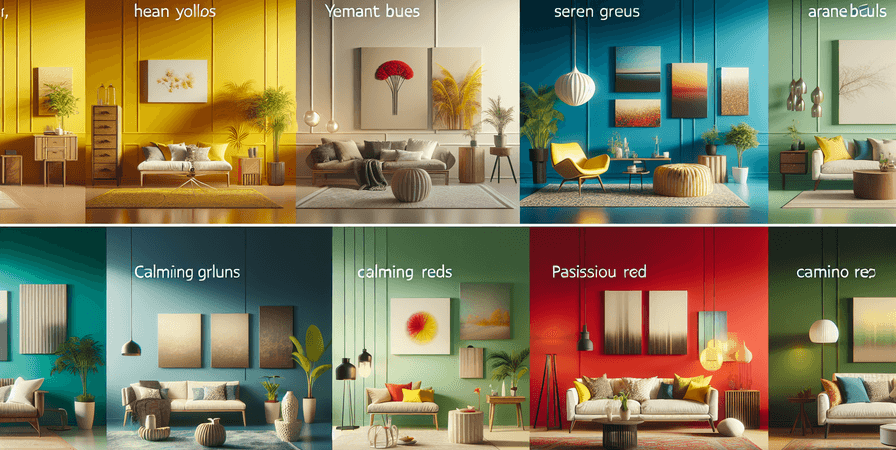 Cores em Alta para Pintura de Paredes em 2025