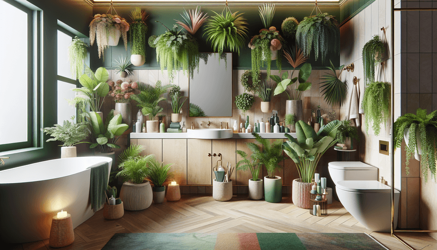 Banheiros Aconchegantes: Como Decorar com Plantas em 2025