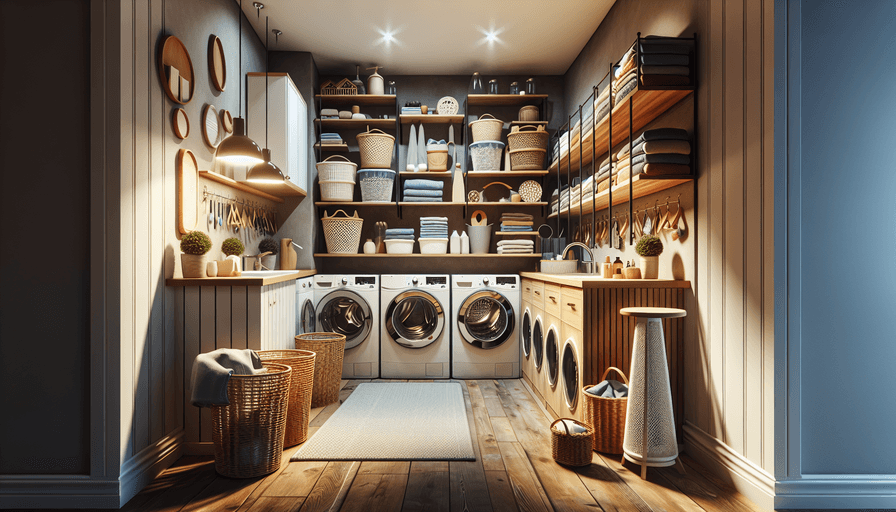 Dicas para Organizar a Lavanderia e Torná-la Mais Bonita em 2025