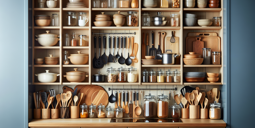 Como Organizar Armários de Cozinha de Forma Eficiente em 2025