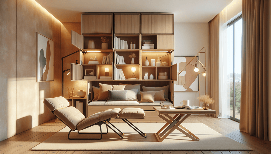 Móveis Multifuncionais: O Que Usar em 2025