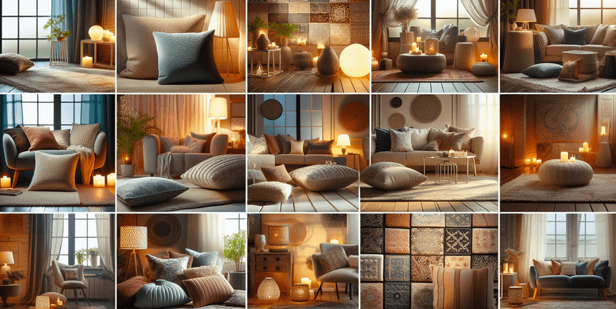 Aconchego em Casa: Alinhando Estilos de Almofadas e Tapetes em 2025