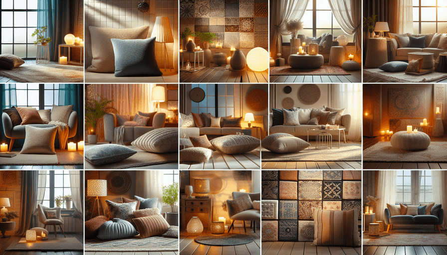 Aconchego em Casa: Alinhando Estilos de Almofadas e Tapetes em 2025