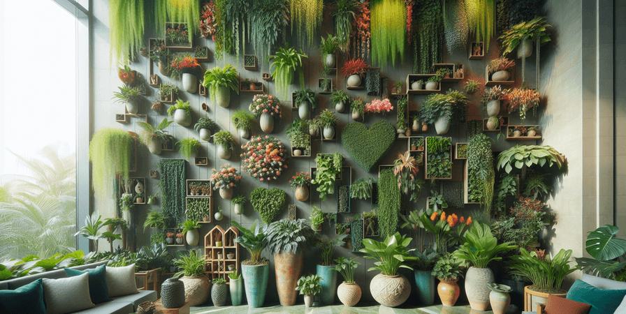 Jardins Verticais: A Nova Moda em Decoração de Interiores em 2025