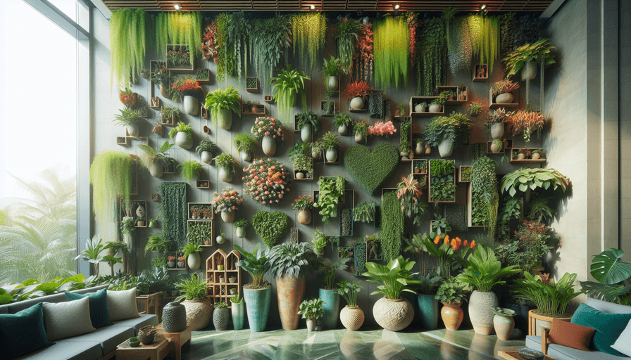 Jardins Verticais: A Nova Moda em Decoração de Interiores em 2025