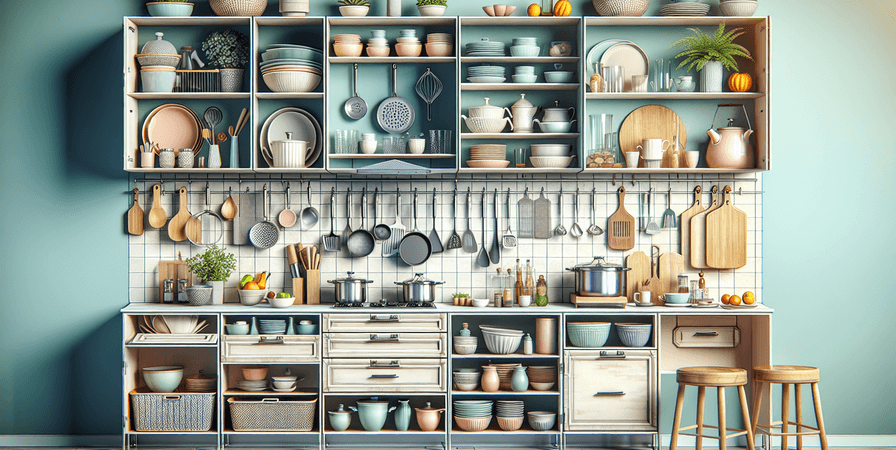 Dicas de Organização para Cozinhas Modernas em 2025