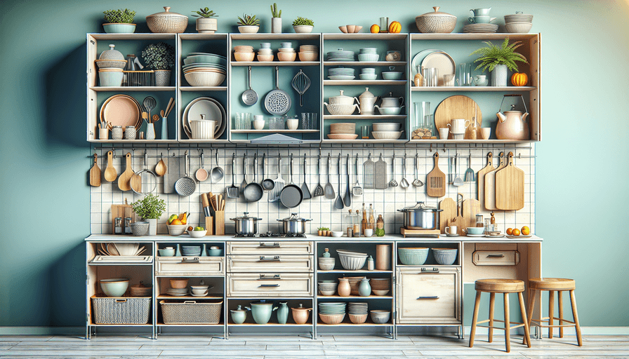 Dicas de Organização para Cozinhas Modernas em 2025