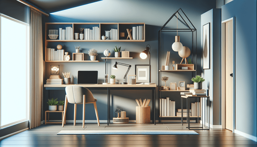 Conectividade e Design: Como Montar um Escritório em Casa em 2025