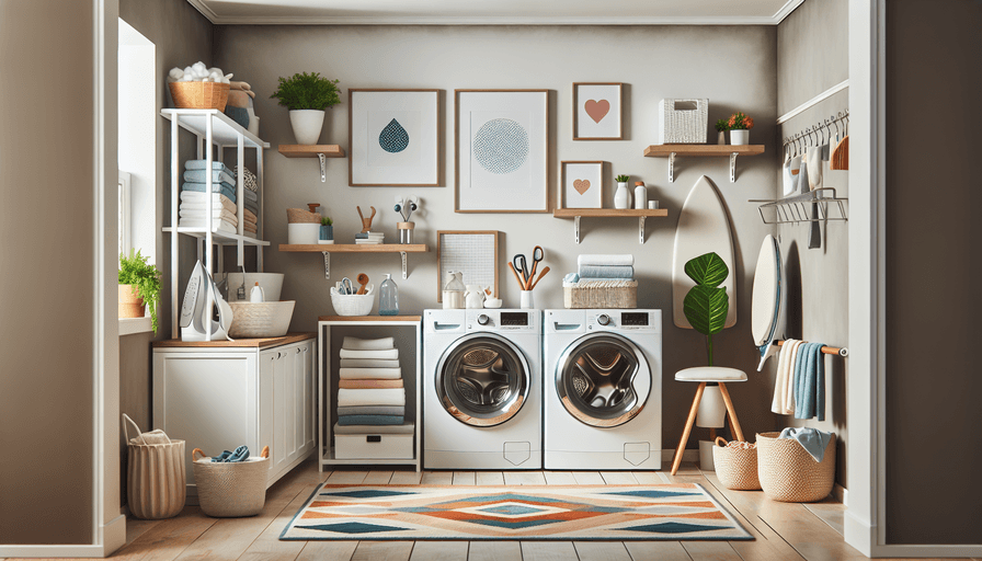 Como Organizar a Lavanderia e Torná-la Mais Bonita em 2025